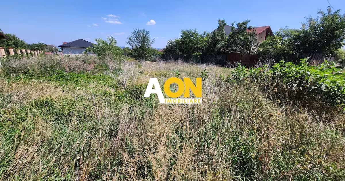 Teren Construcții intravilan de 998 mp, în zona Micești, Alba Iulia