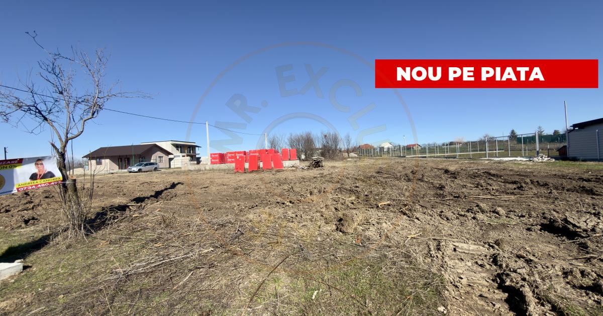 Teren Construcții intravilan de 533 mp, în Albota