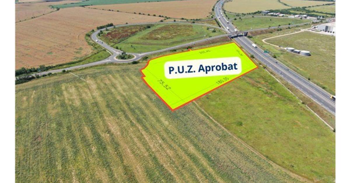 Teren Construcții intravilan de 18190 mp, în zona Aradul Nou, Arad