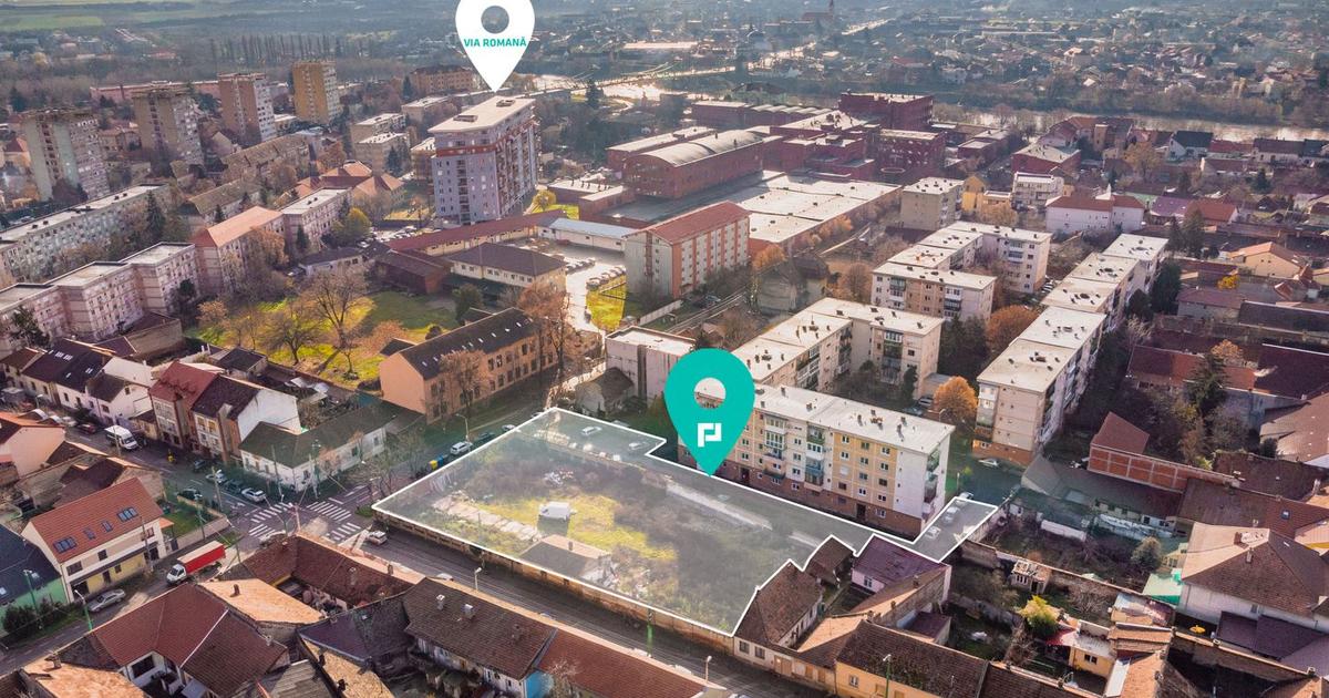 Teren Construcții intravilan de 2727 mp, în zona Boul Roșu, Arad