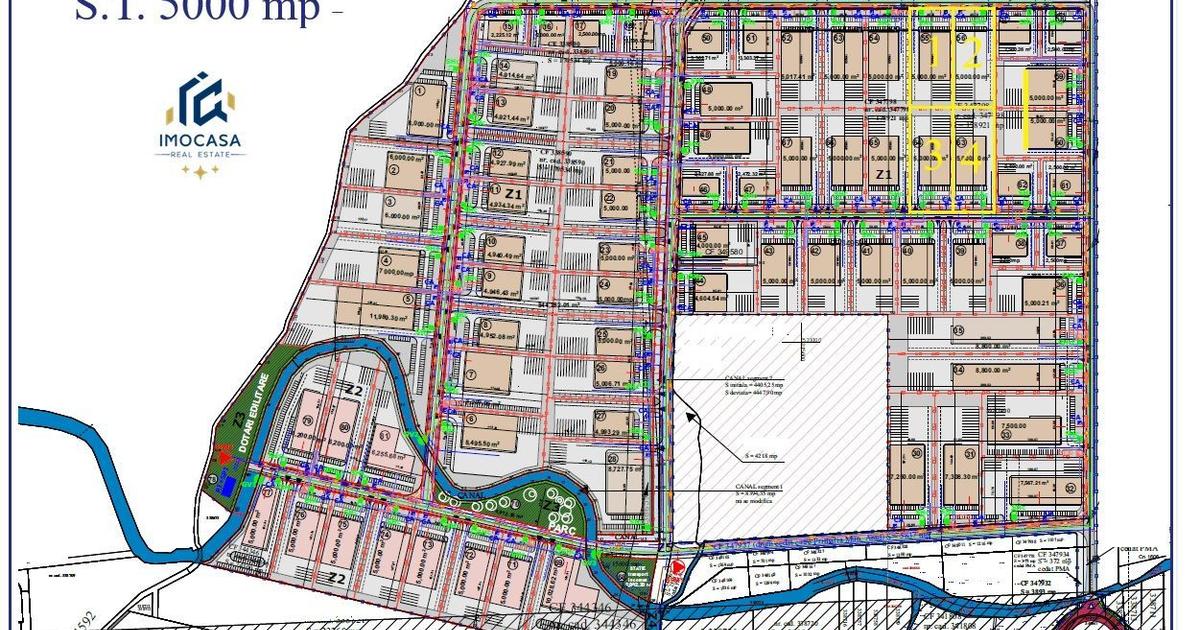 Teren Construcții intravilan de 5000 mp, în zona Exterior Nord, Arad