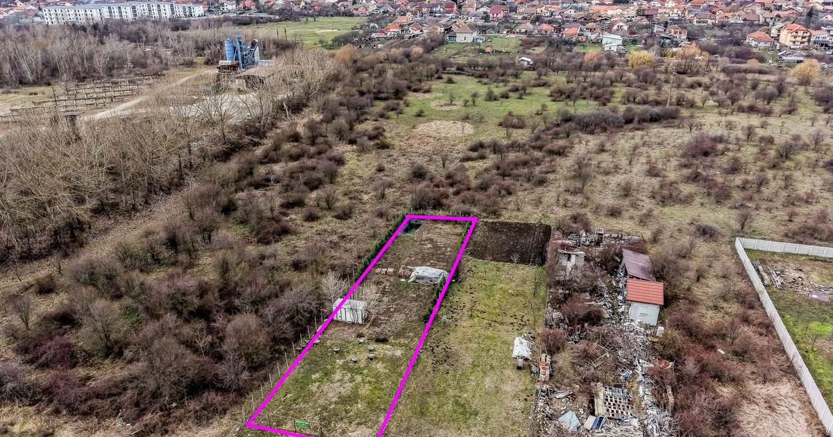 Teren Construcții intravilan de 906 mp, în zona Grădiște, Arad