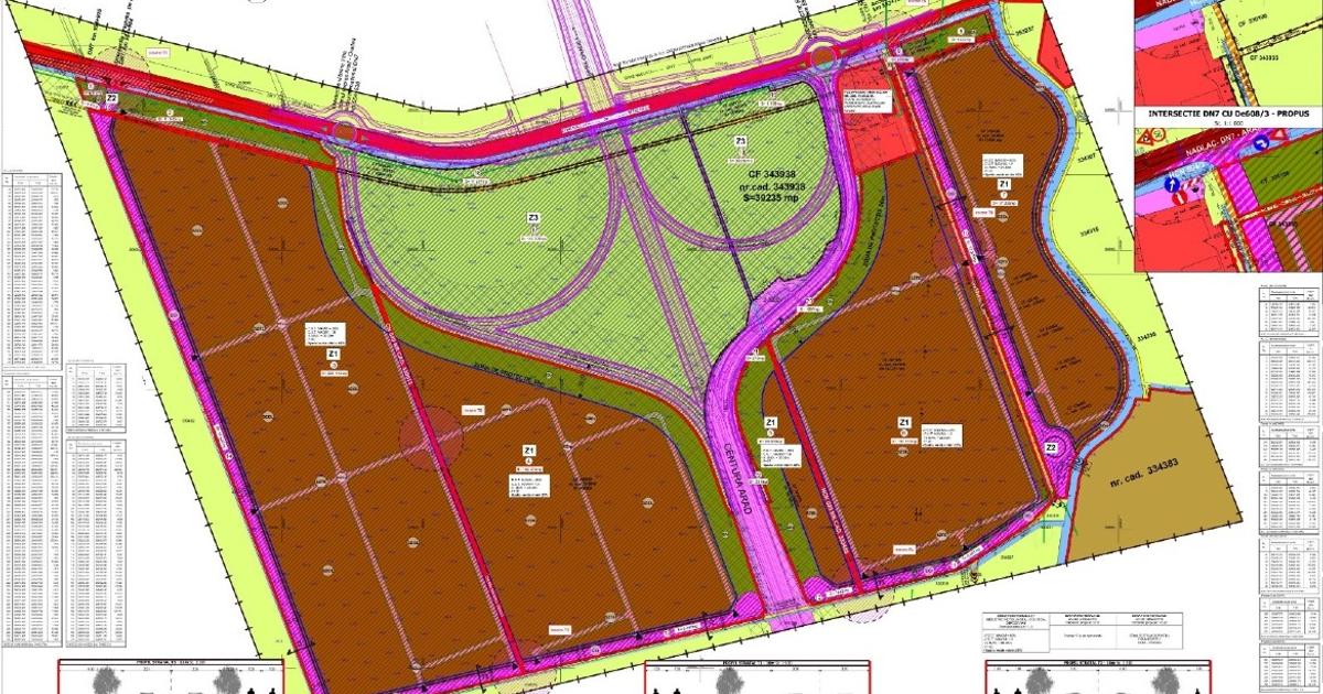 Teren Construcții intravilan de 690000 mp, în zona Nord-Vest, Arad