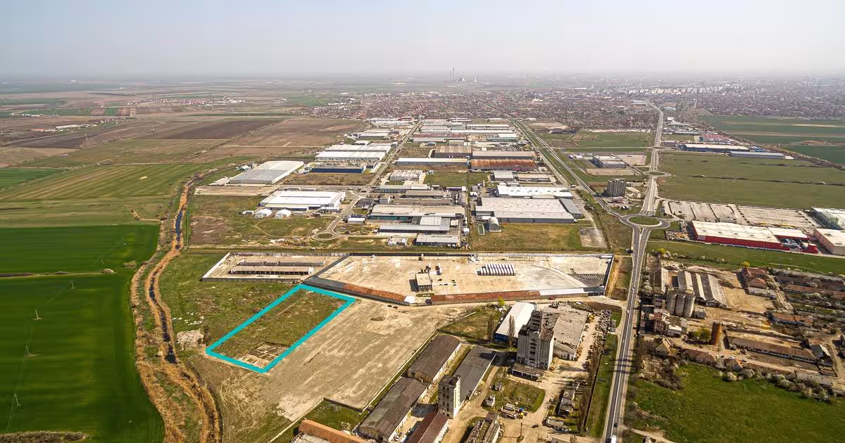 Teren Construcții intravilan de 8340 mp, în zona Nord-Vest, Arad