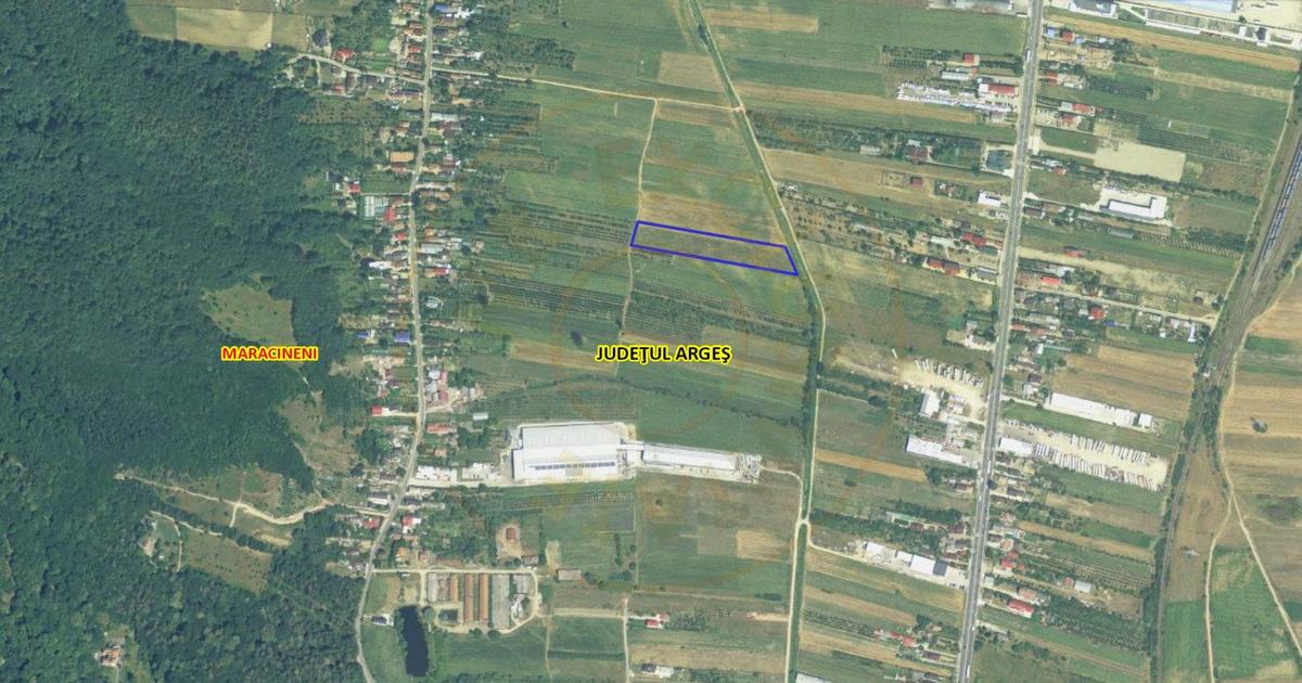 Teren Construcții intravilan de 7545 mp, în Argeșelu