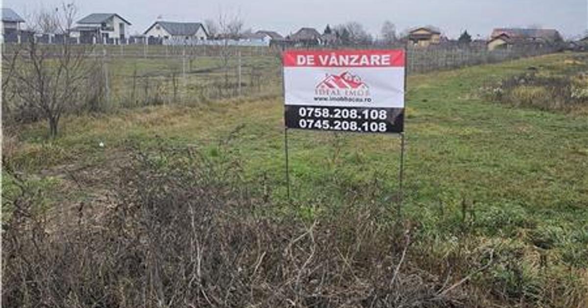 Teren Construcții intravilan de 1422 mp, în zona 9 Mai, Bacău