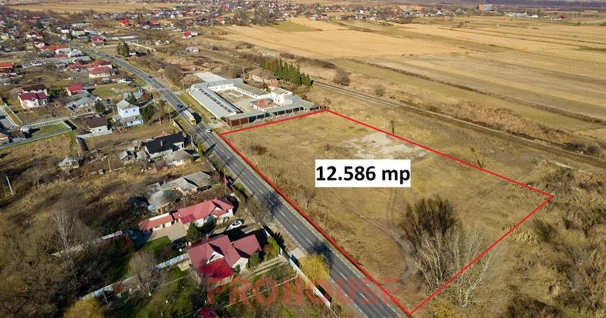 Teren Construcții intravilan de 12586 mp, în zona Exterior Nord, Bacău