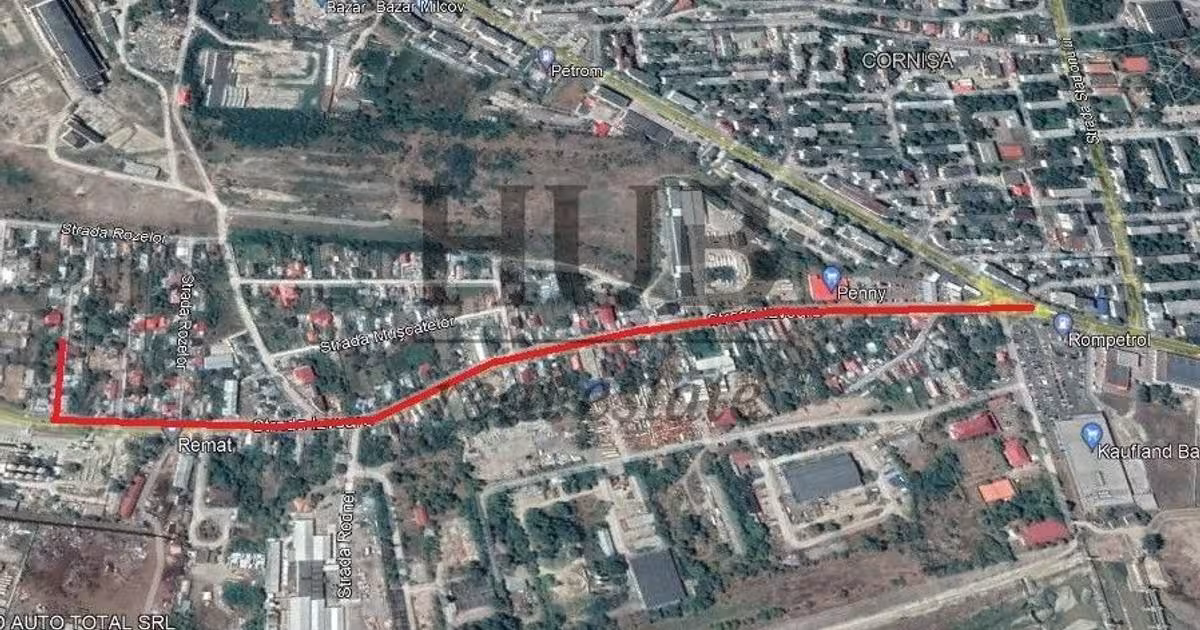 Teren Construcții intravilan de 1094 mp, în zona Izvoare, Bacău