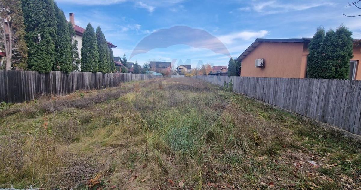 Teren Construcții intravilan de 1167 mp, în zona Șerbănești, Bacău