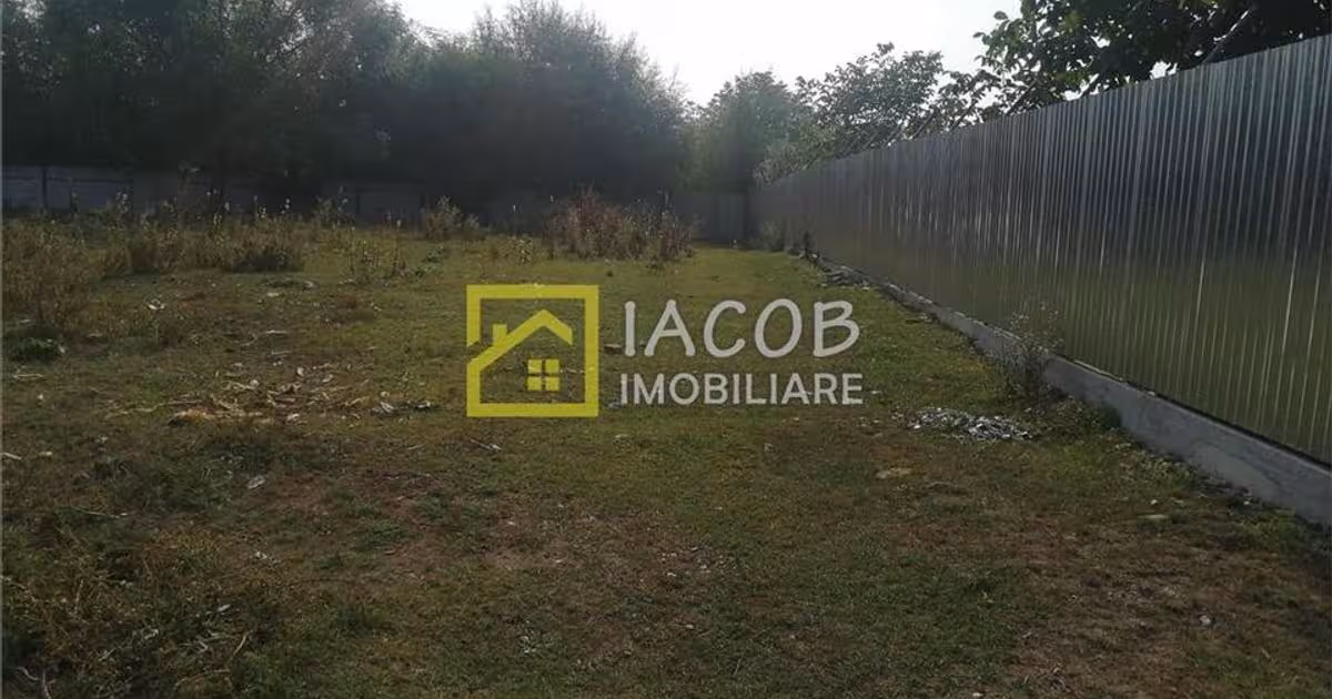 Teren Construcții intravilan de 993 mp, în zona Șerbănești, Bacău