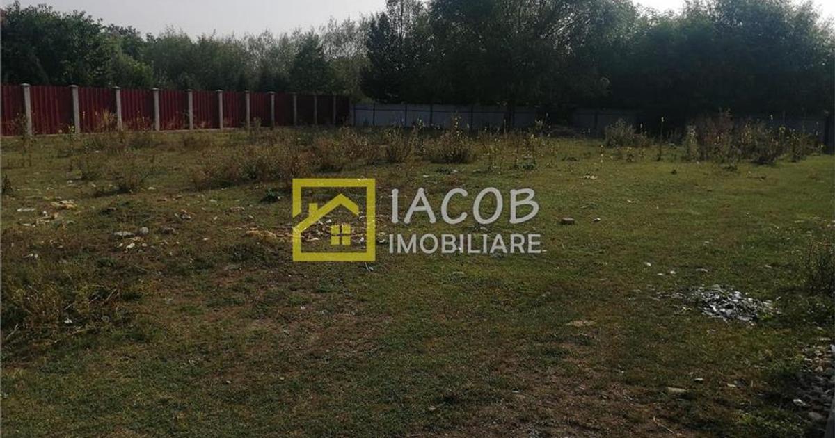 Teren Construcții intravilan de 993 mp, în zona Șerbănești, Bacău