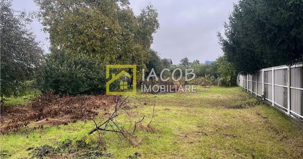 Teren Construcții intravilan de 1020 mp, în zona Sud, Bacău