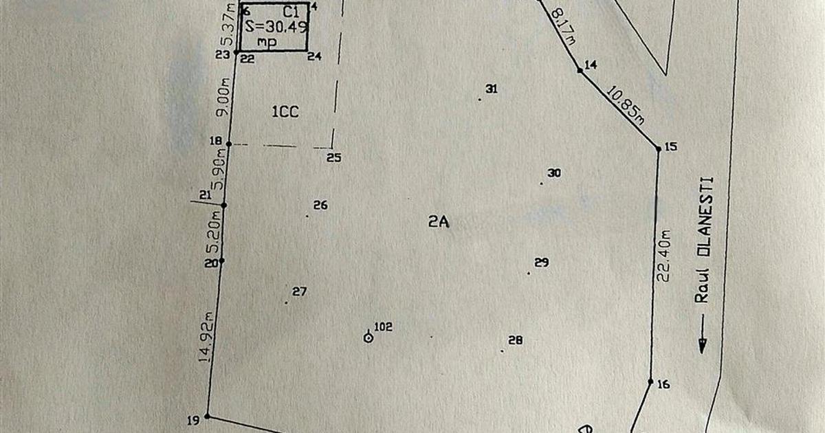 Teren Construcții intravilan de 1780.92 mp, în Băile Olănești