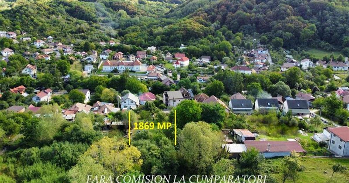 Teren Construcții intravilan de 1869 mp, în zona Sud, Băile Olănești