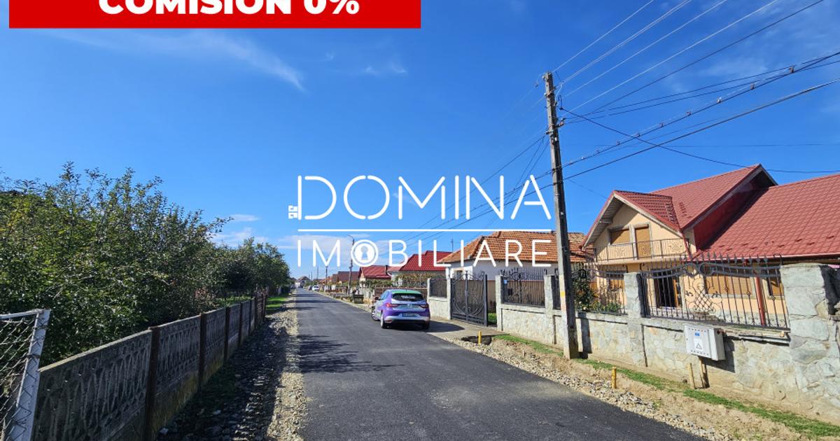 Teren Construcții intravilan de 308 mp, în Bălești