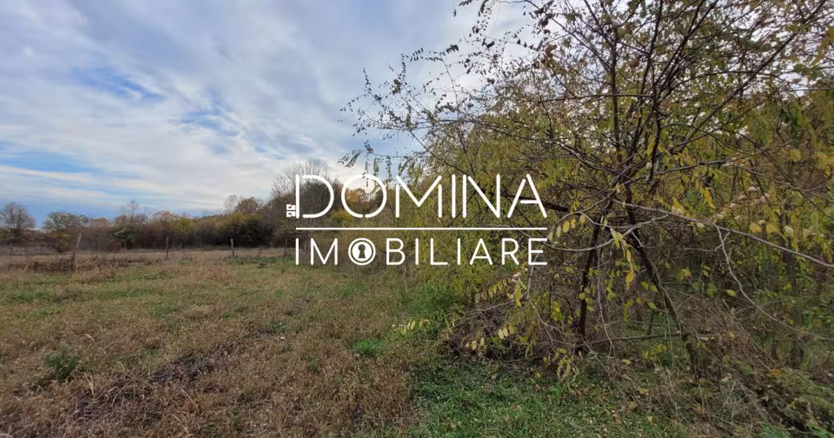Teren Construcții intravilan de 4967 mp, în Bălești