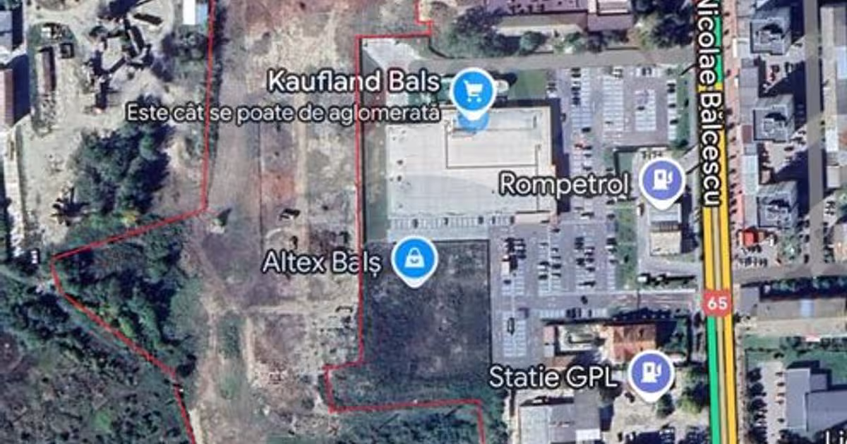 Teren Construcții intravilan de 52699 mp, în zona Sud-Est, Balș