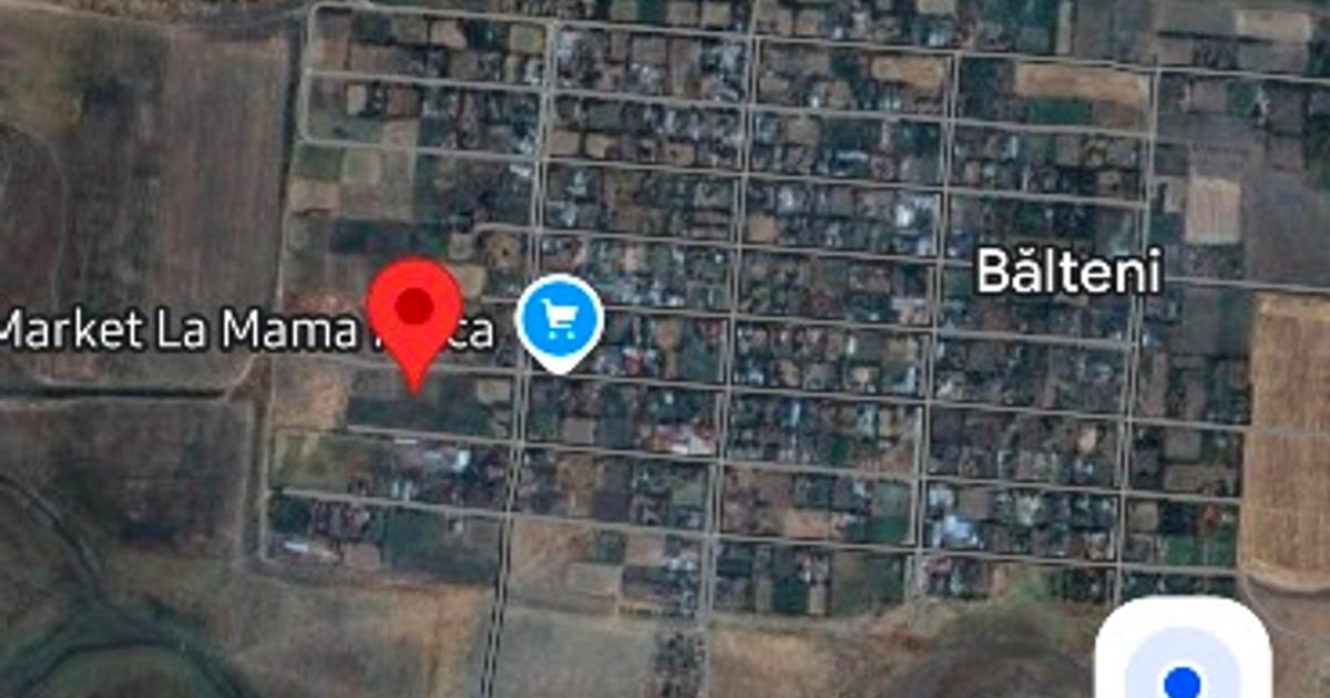 Teren Construcții intravilan de 2015 mp, în Bălteni