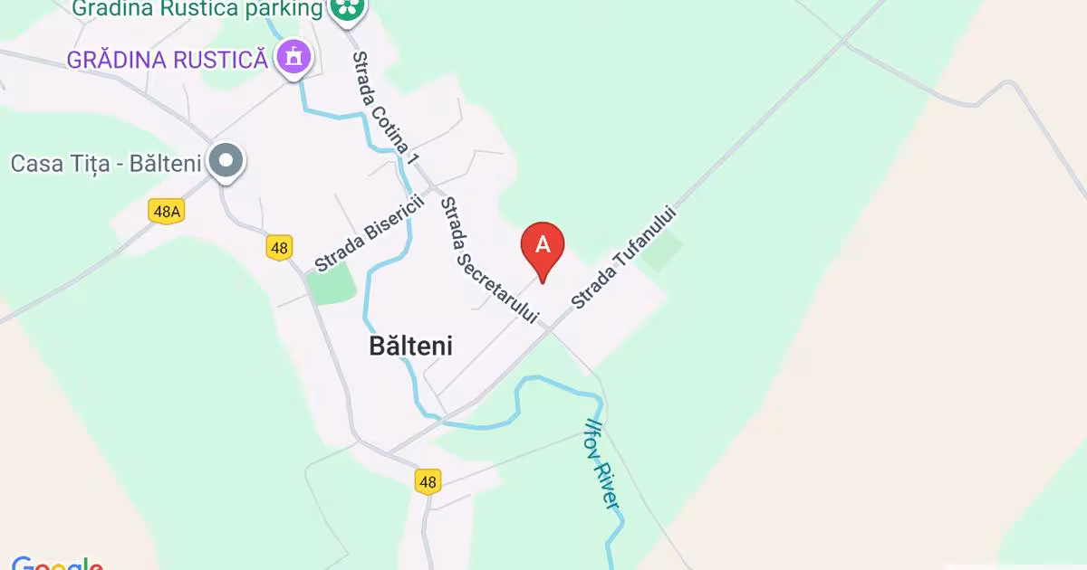 Teren Construcții intravilan de 3774 mp, în Bălteni