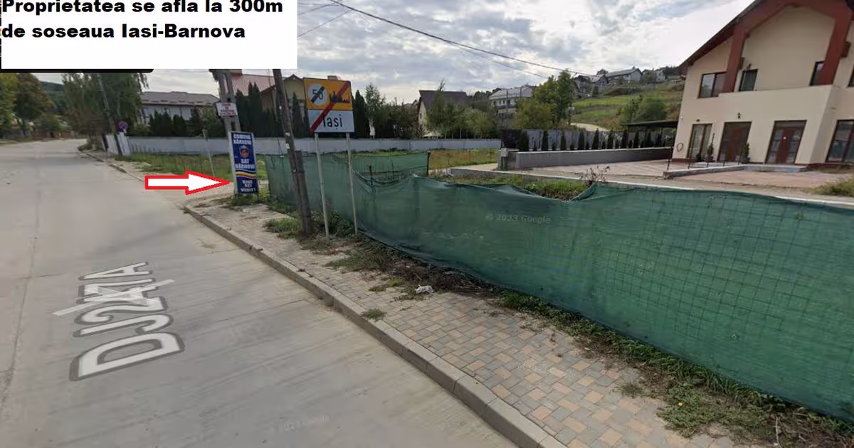 Teren Construcții intravilan de 780 mp, în Bârnova