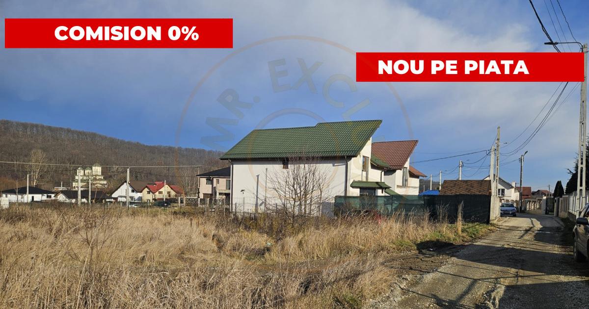 Teren Construcții intravilan de 1250 mp, în Bascov