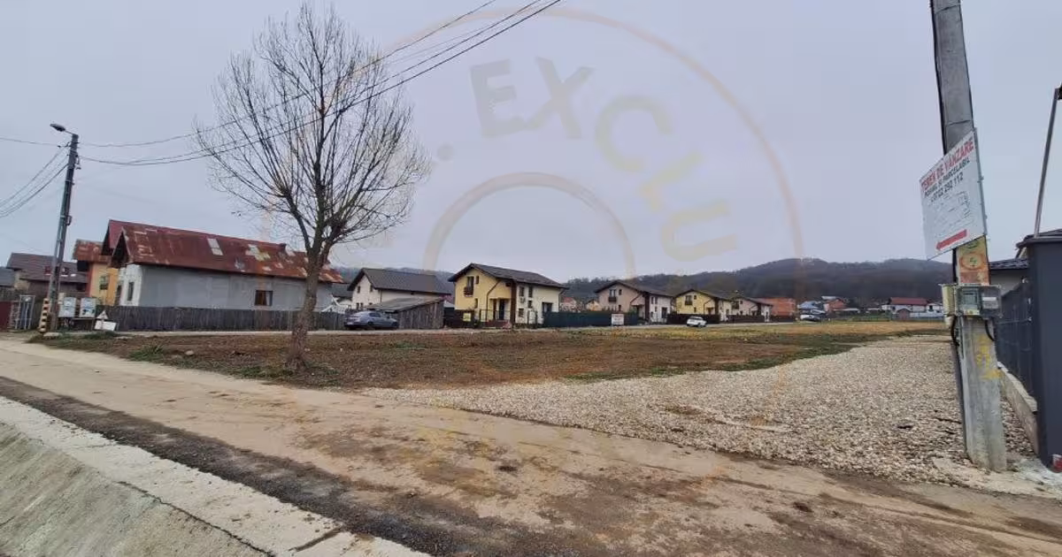 Teren Construcții intravilan de 500 mp, în Bascov