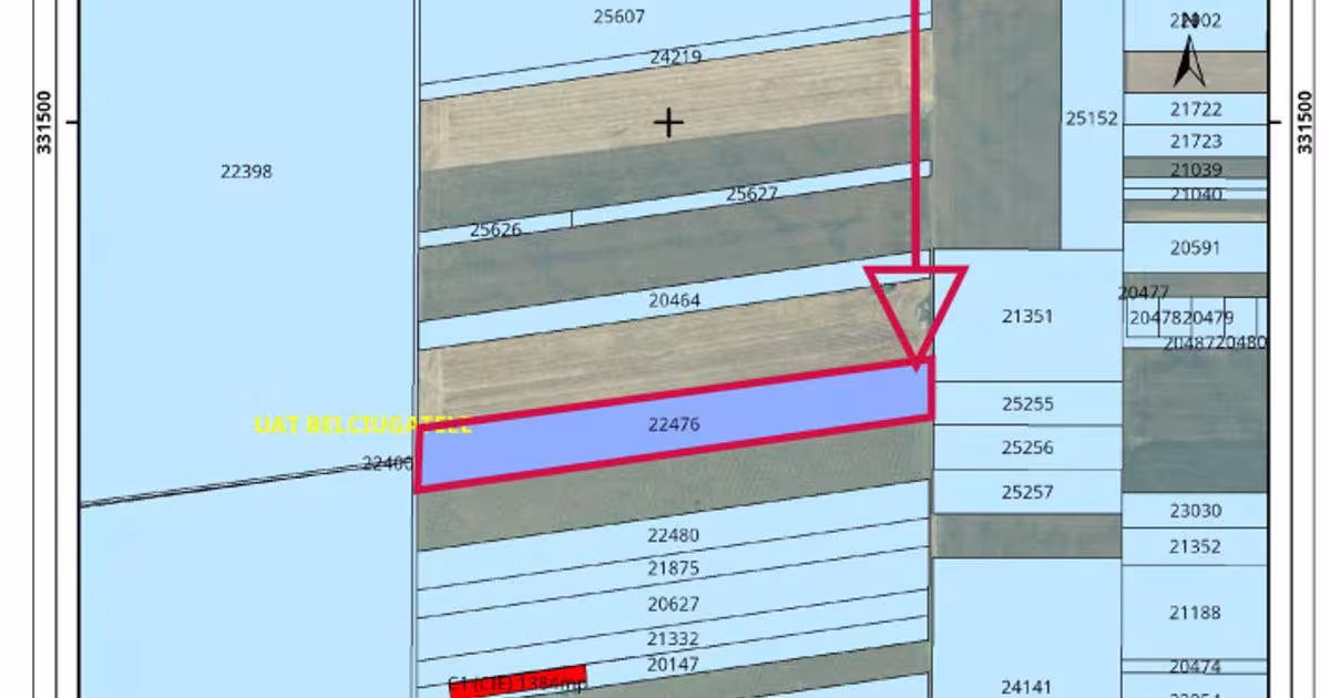 Teren Construcții intravilan de 17700 mp, în Belciugatele