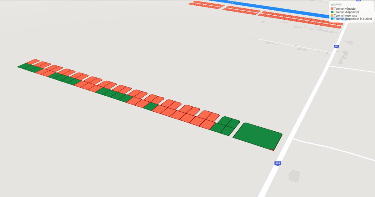 Teren Construcții intravilan de 360 mp, în Berceni