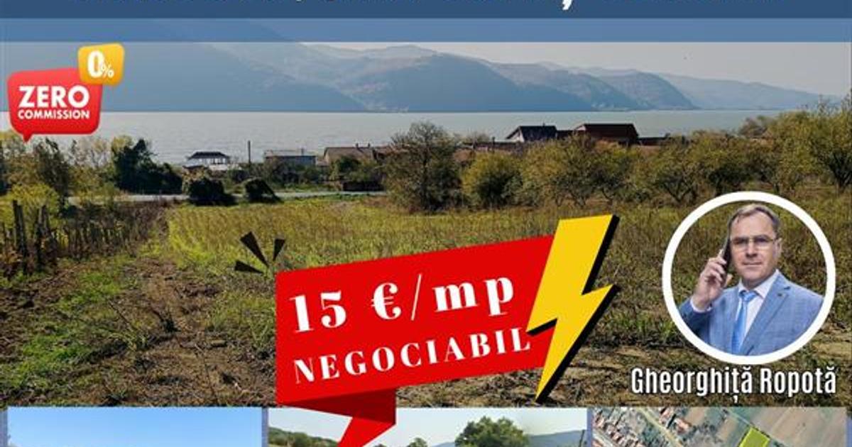 Teren Construcții intravilan de 3000 mp, în Berzasca