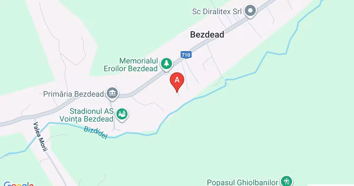 Teren Construcții intravilan de 840 mp, în Bezdead