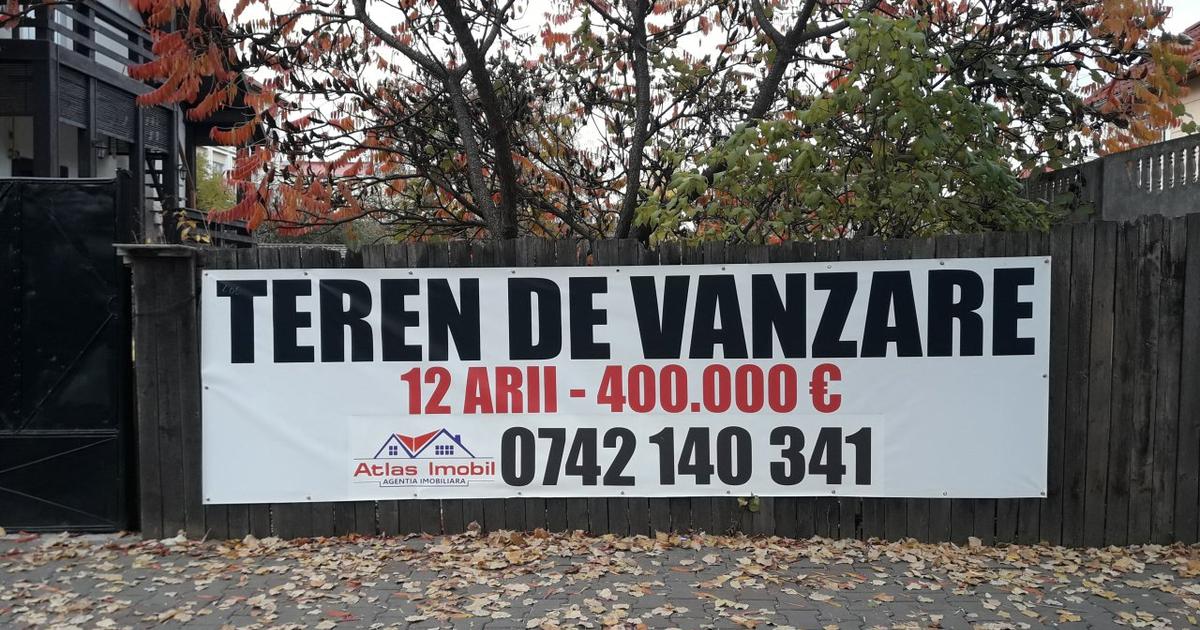 Teren Construcții intravilan de 1200 mp, în zona Central, Bistrița