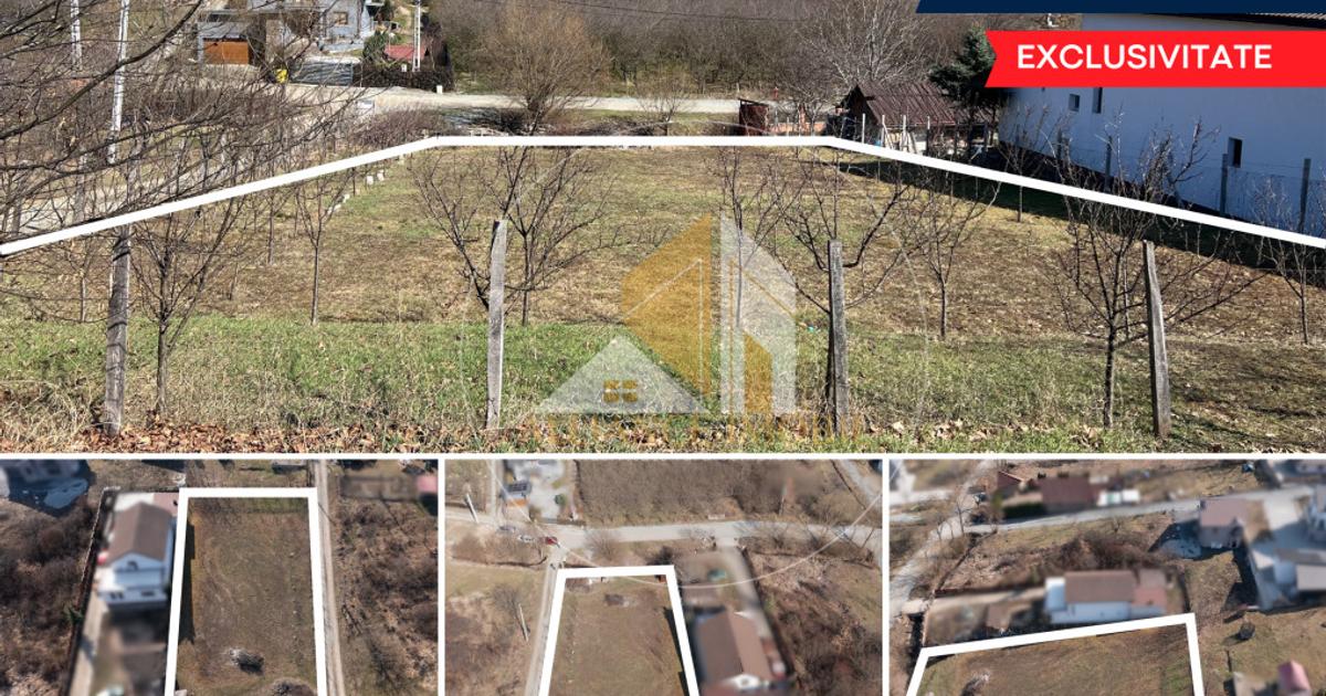 Teren Construcții intravilan de 1200 mp, în zona Nord-Vest, Bistrița