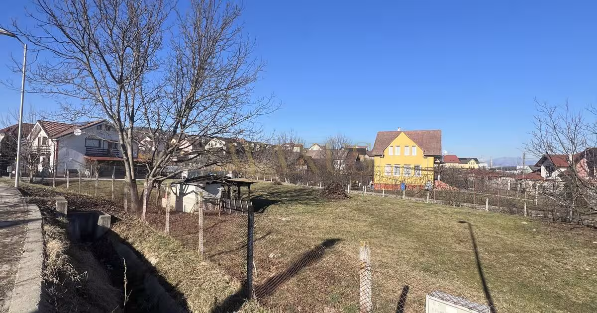 Teren Construcții intravilan de 1200 mp, în zona Sud-Vest, Bistrița