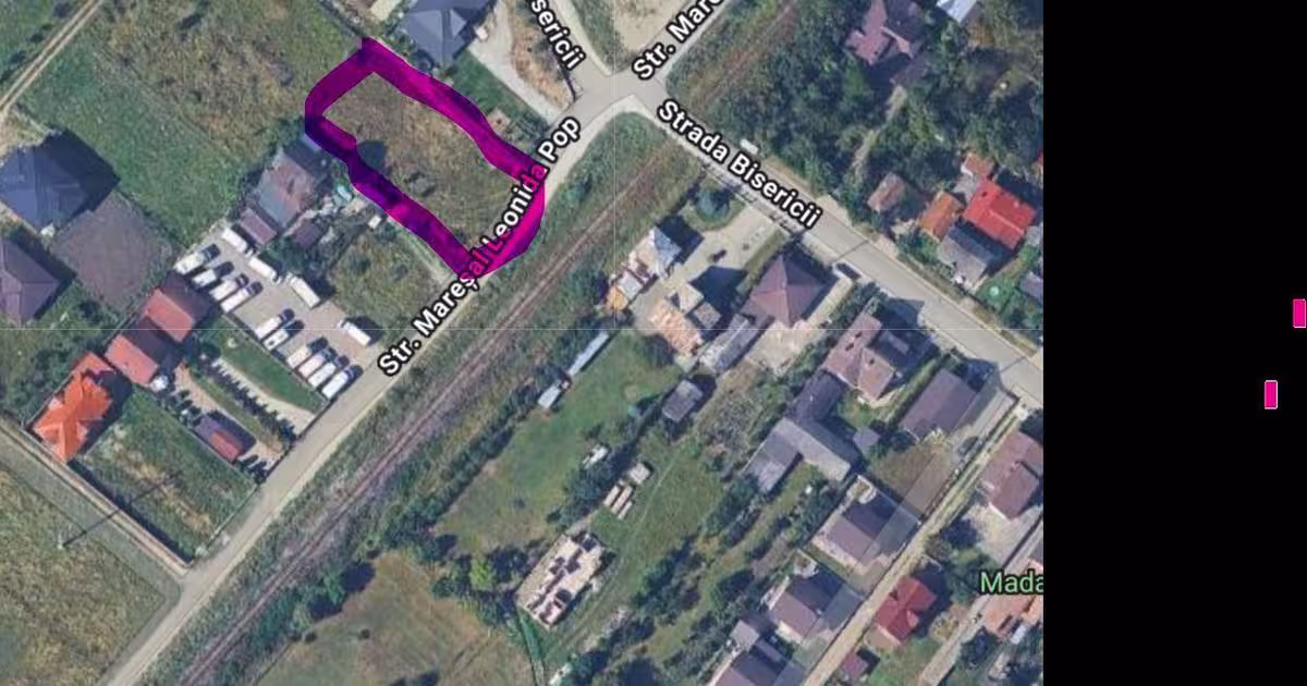 Teren Construcții intravilan de 1000 mp, în zona Unirea, Bistrița