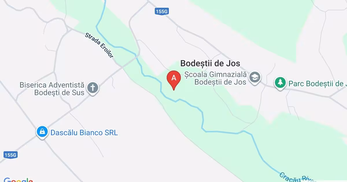 Teren Construcții intravilan de 53 mp, în Bodeștii de Jos
