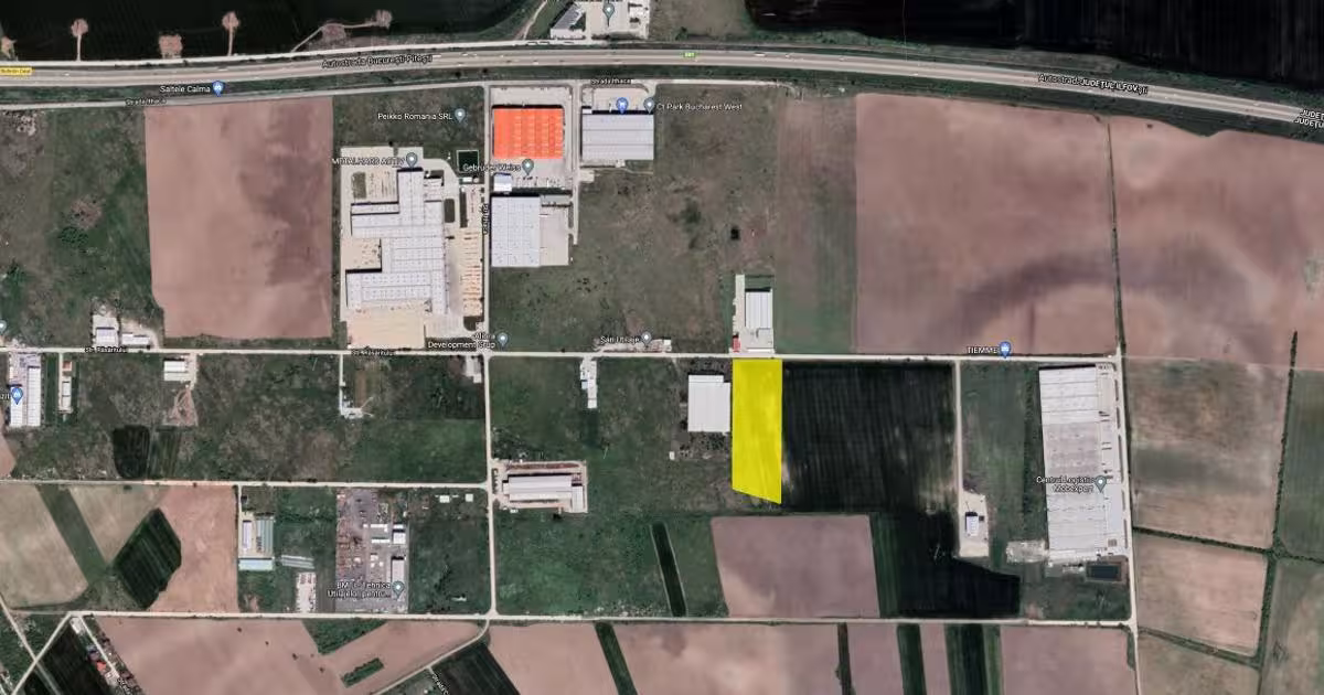 Teren Construcții intravilan de 20800 mp, în Bolintin-Deal