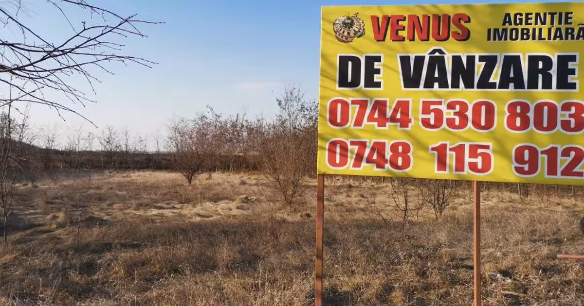 Teren Construcții intravilan de 1800 mp, în zona Central, Botoșani