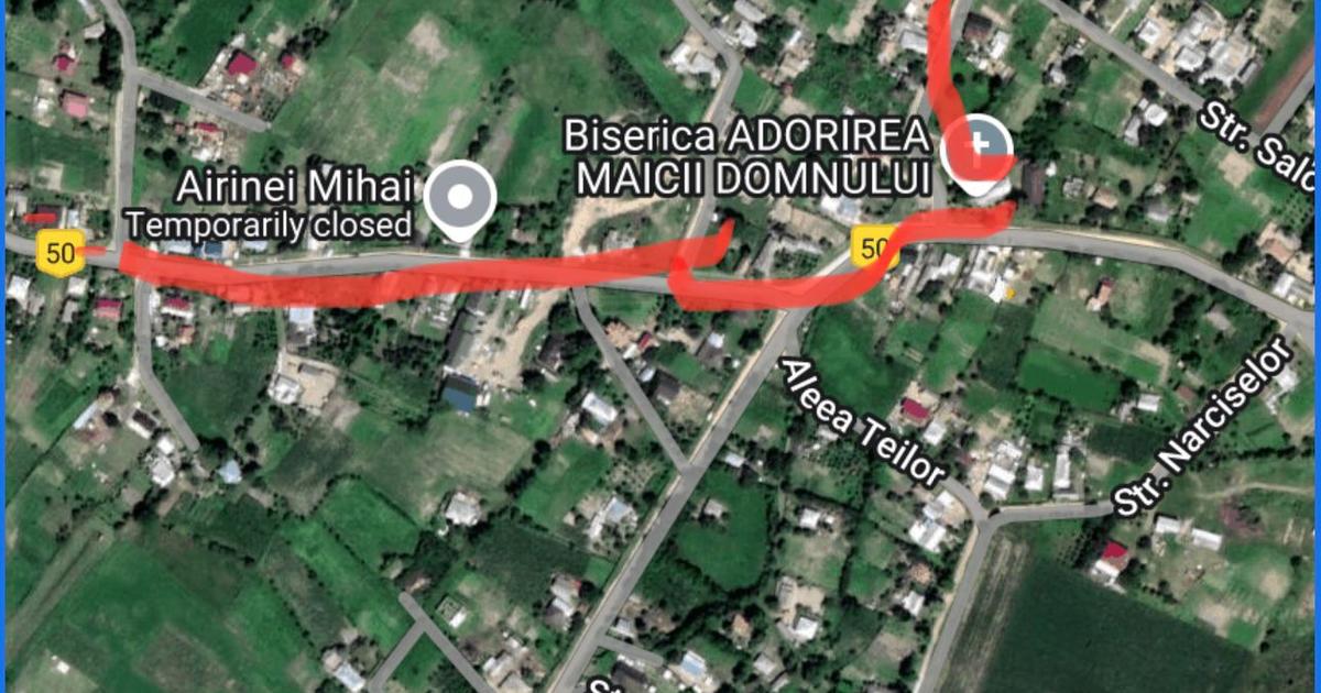 Teren Construcții extravilan de 6800 mp, în zona Central, Botoșani