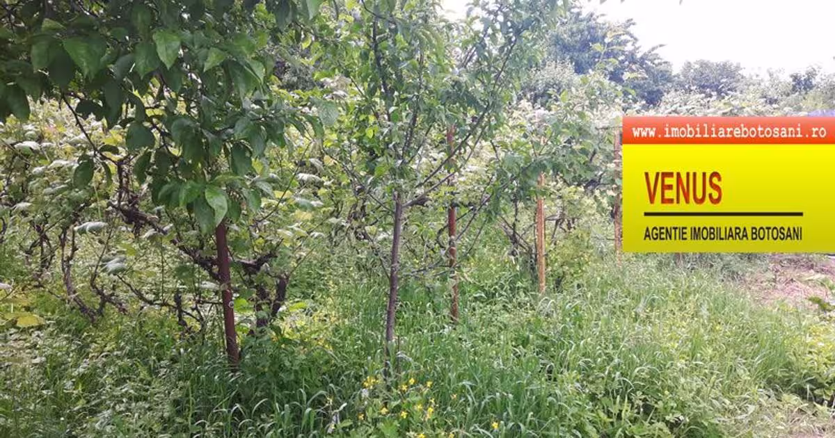 Teren Construcții intravilan de 700 mp, în zona Central, Botoșani