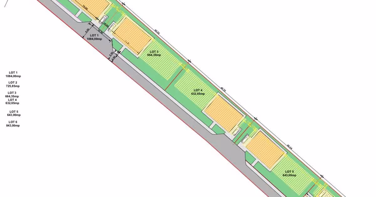 Teren Construcții intravilan de 840 mp, în zona Central, Botoșani
