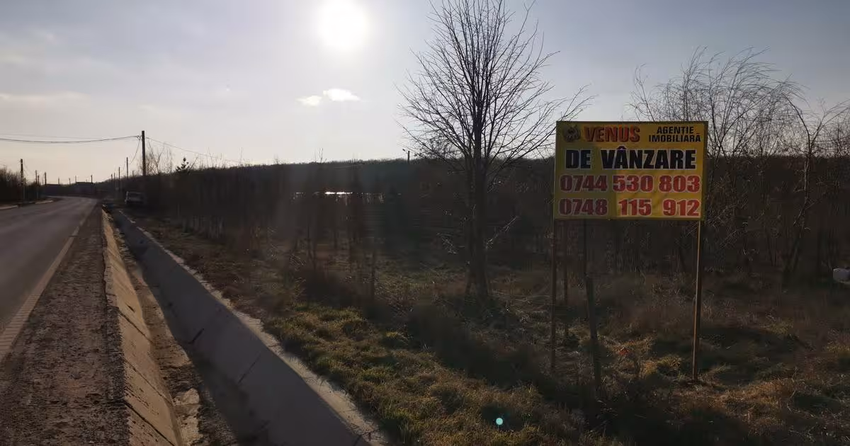 Teren Construcții intravilan de 1400 mp, în zona Periferie, Botoșani