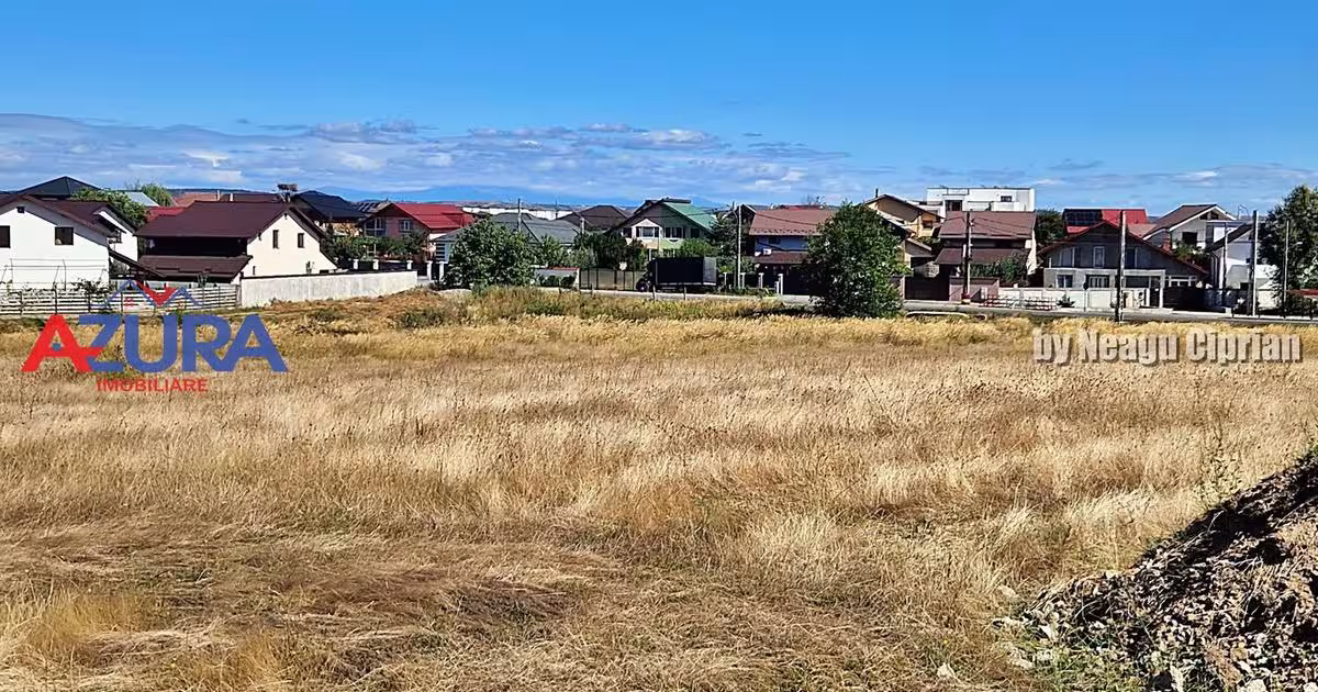 Teren Construcții intravilan de 2000 mp, în Bradu