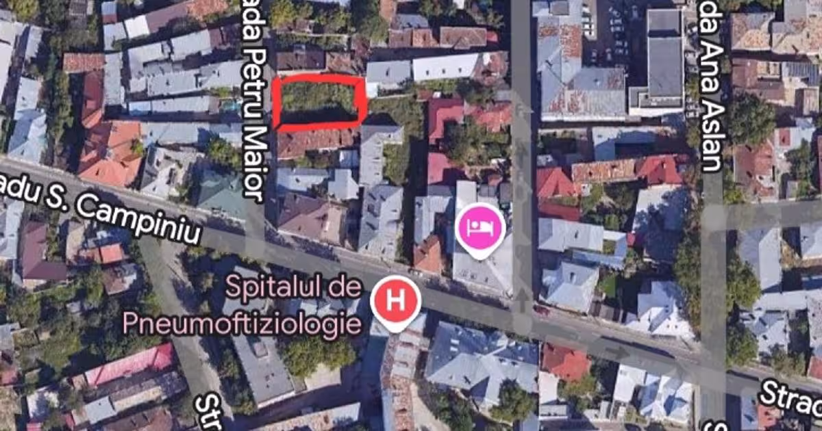 Teren Construcții intravilan de 537 mp, în zona Central, Brăila