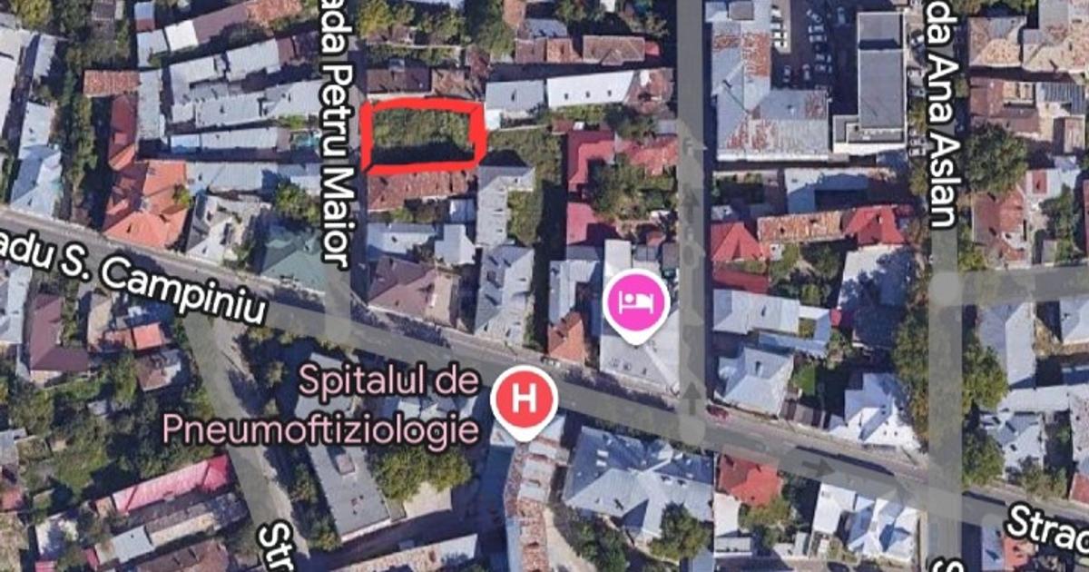 Teren Construcții intravilan de 537 mp, în zona Central, Brăila