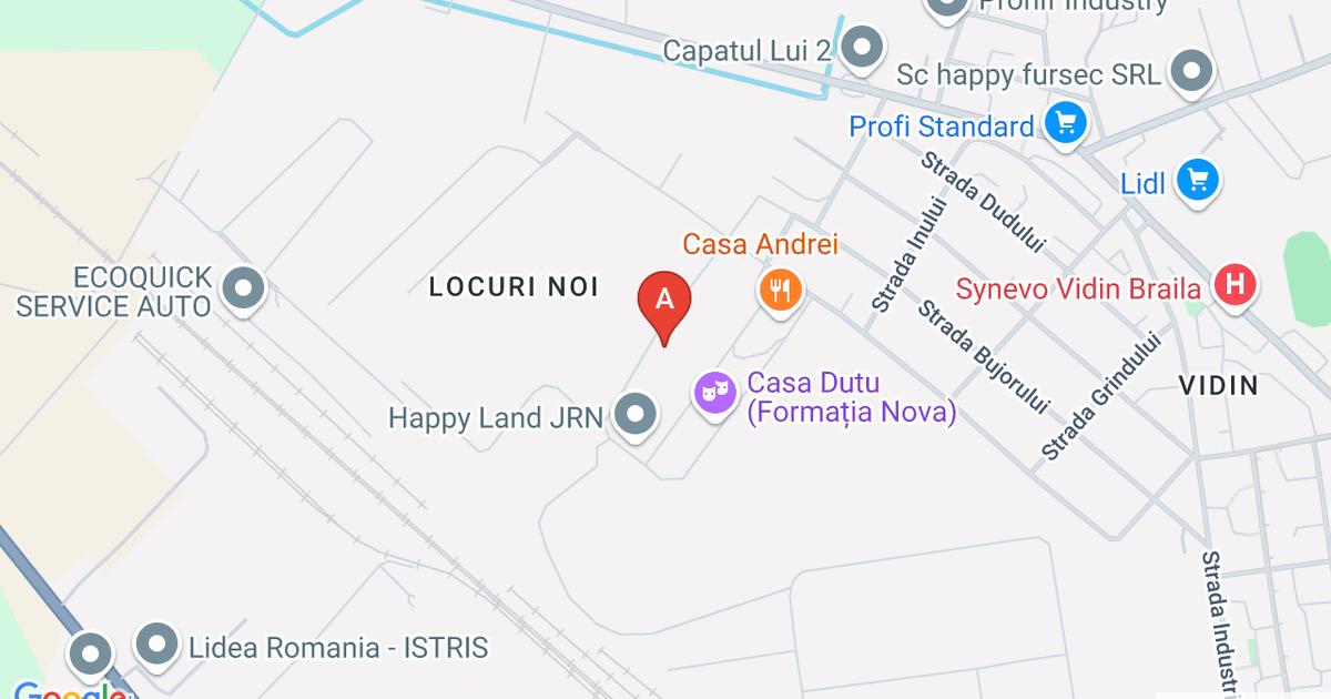 Teren Construcții intravilan de 1000 mp, în zona Vidin-Progresul, Brăila