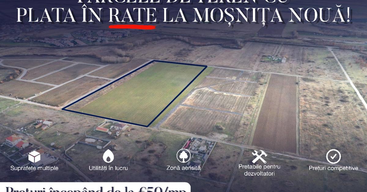 Teren Construcții intravilan de 600 mp, în Bucovăț (Remetea Mare)