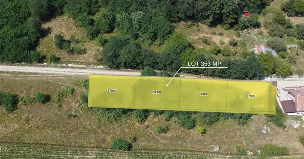 Teren Construcții intravilan de 353 mp, în Bujoreni