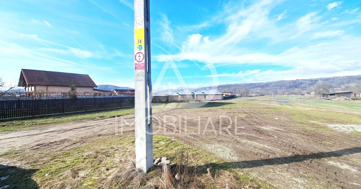 Teren Construcții intravilan de 3725 mp, în Bumbești-Pițic