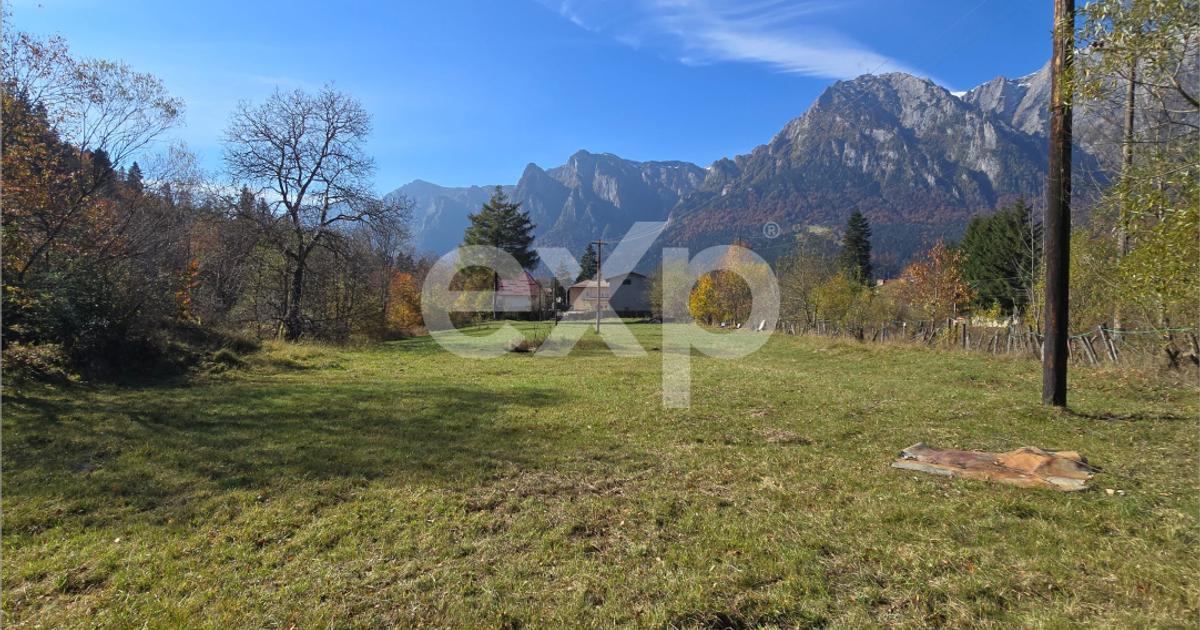 Teren Construcții intravilan de 1117 mp, în zona Gării, Bușteni