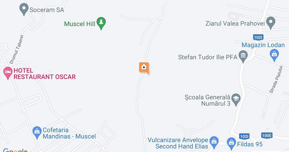 Teren Construcții intravilan de 9900 mp, în zona Mușcel, Câmpina